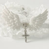 Alloy Gothic Style Rivet Wings Lolita Collar Necklace With Geometric Pattern