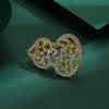 Alloy Gourd Brooch Electroplated Minimalist Style Women's