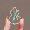 Alloy Gourd Brooch For Women Electroplated Antique Elegant Style