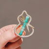 Alloy Gourd Brooch For Women Electroplated Antique Elegant Style