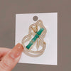 Alloy Gourd Brooch For Women Electroplated Antique Elegant Style