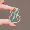 Alloy Gourd Brooch For Women Electroplated Antique Elegant Style