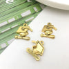 Alloy Graduation Cap Cartoon Style Jewelry Accessories Pendant With Electroplating