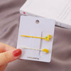 Alloy Hair Accessories With Fruit And Flower Design And Baking Paint Process