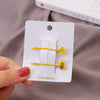 Alloy Hair Accessories With Fruit And Flower Design And Baking Paint Process
