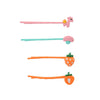 Alloy Hair Accessories With Fruit And Flower Design And Baking Paint Process