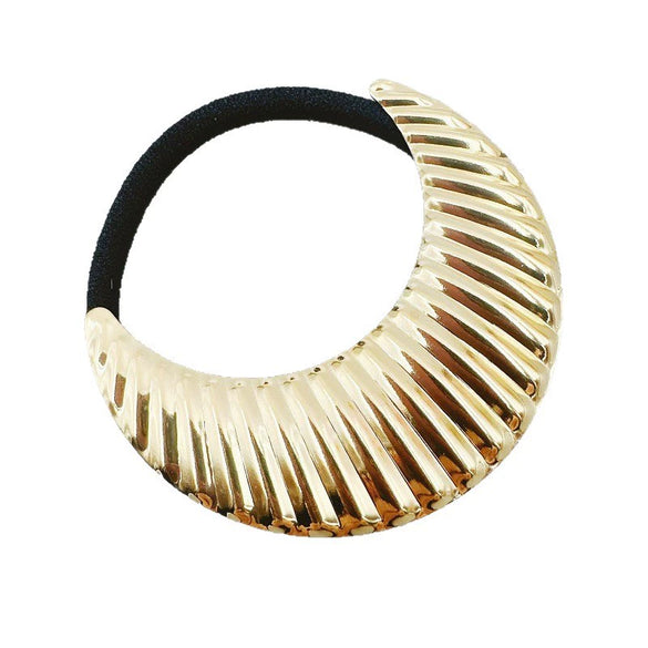 Alloy Hair Tie Electroplating Minimalist Hair Ring Ponytail Hair Band Hair Rope
