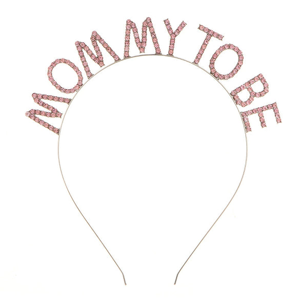 Alloy Hairbands For Expectant Mothers With Painting Process And Simple Style