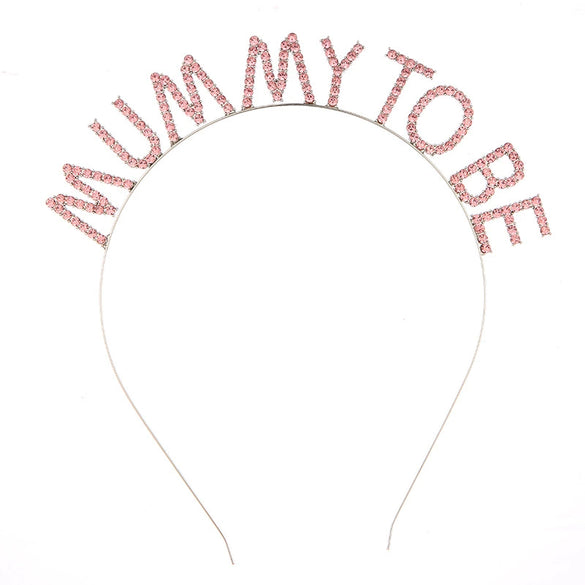 Alloy Hairbands For Expectant Mothers With Painting Process And Simple Style
