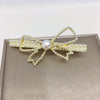 Alloy Hairpin Duckbill Clip Set With Natural Freshwater Pearls For Women