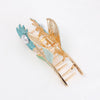 Alloy Hairpin Women'S Shark Clip Oversized Flower Flower Paint Tulip Shark Clip Hair Accessories High-Grade Grab Clip