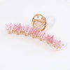Alloy Hairpin Women'S Shark Clip Oversized Flower Flower Paint Tulip Shark Clip Hair Accessories High-Grade Grab Clip