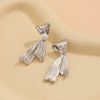 Alloy Half Bow Geometric French Retro Style Electroplated Women's Ear Jewelry