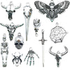 Alloy Halloween Jewelry Charms With Skull Skeleton Hand Pumpkin And More Electroplated Accessories