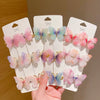 Alloy Handmade Butterfly Cartoon Animal Style Child Hairpin