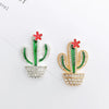 Alloy Handmade Cactus Jewelry And Mobile Phone Shell Accessories Material