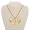 Alloy Handmade Cartoon Characters Pendant Necklace With Box Chain