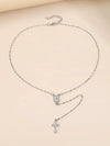 Alloy Handmade Cross Bracelet Unisex