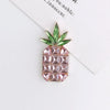 Alloy Handmade Crystal Pineapple Phone Case Jewelry Accessories With Diamondembedded And Electroplating
