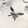 Alloy Handmade Elegant Hollow Butterfly Tassel Hairpin Women's Hair Accessories
