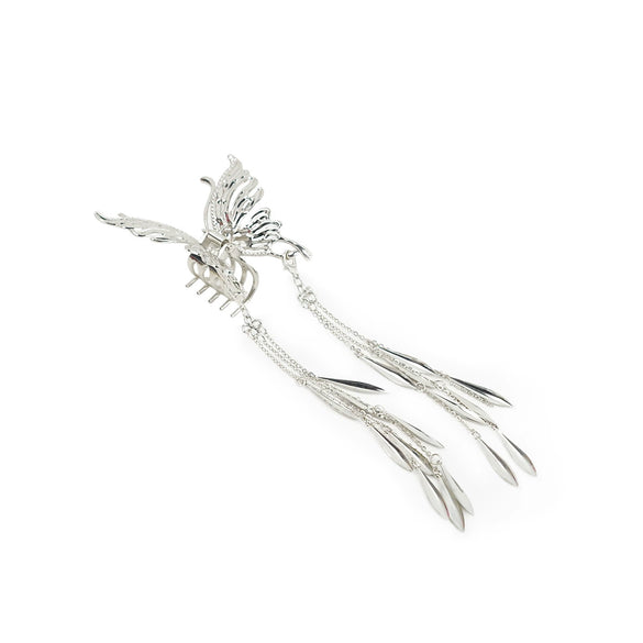 Alloy Handmade Elegant Hollow Butterfly Tassel Hairpin Women's Hair Accessories