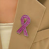 Alloy Handmade Fashion Geometric Unisex And Women's Breast Cancer And Aids Prevention Jewelry Necklace And Bracelet