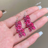 Alloy Handmade Fashion Geometric Unisex And Women's Breast Cancer And Aids Prevention Jewelry Necklace And Bracelet