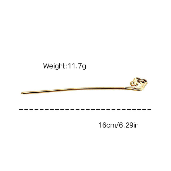 Alloy Handmade Flower Metal Hairpin For Women