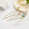 Alloy Handmade Flower Metal Hairpin For Women