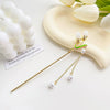 Alloy Handmade Flower Metal Hairpin For Women
