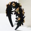 Alloy Handmade Forest Style Artificial Flower Women's Hair Headband Hair Accessories
