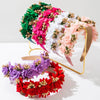 Alloy Handmade Forest Style Artificial Flower Women's Hair Headband Hair Accessories