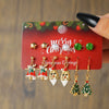 Alloy Handmade Geometric Christmas Jewelry Earrings With Bell Tree And Bulb Elements