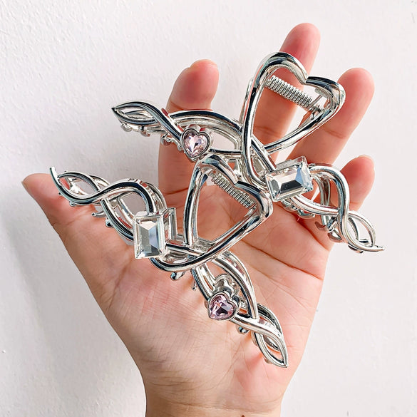 Alloy Handmade Geometric Wave Style Women's Metal Hairclip