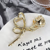 Alloy Handmade Geometric Wave Style Women's Metal Hairclip