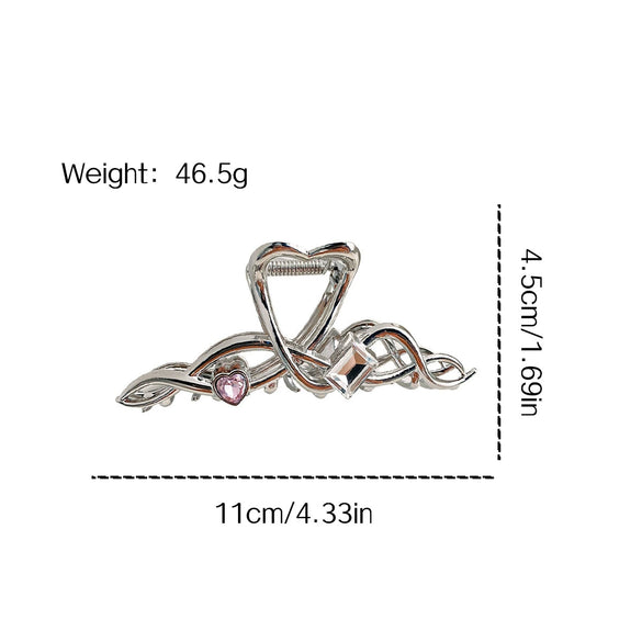 Alloy Handmade Geometric Wave Style Women's Metal Hairclip