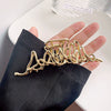 Alloy Handmade Geometric Wave Style Women's Metal Hairclip