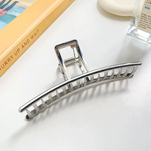 Alloy Handmade Geometric Wave Style Women's Metal Hairclip