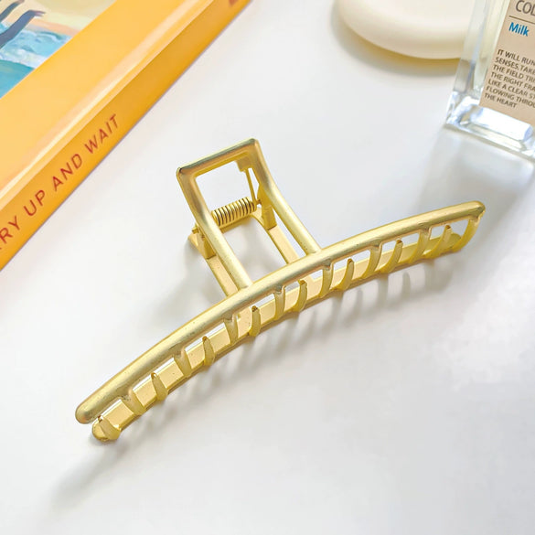 Alloy Handmade Geometric Wave Style Women's Metal Hairclip