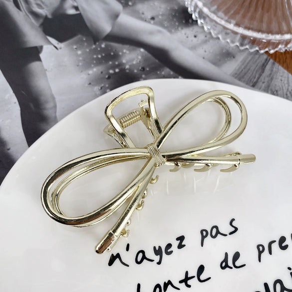 Alloy Handmade Geometric Wave Style Women's Metal Hairclip
