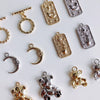 Alloy Handmade Jewelry Accessories With Moon Bear Shape Electroplated