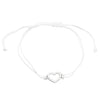 Alloy Handmade Lucky Infinite Eightcharacter Couple Bracelet With Letters Numbers Text Pattern