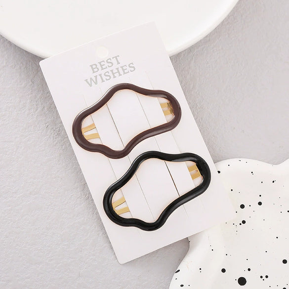 Alloy Handmade Multicolor Cloud Hollow Women's Bb Clip Hairpin