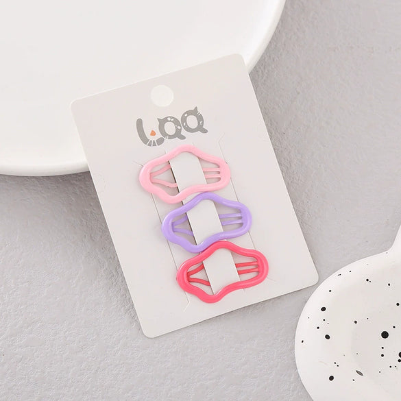 Alloy Handmade Multicolor Cloud Hollow Women's Bb Clip Hairpin