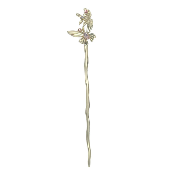 Alloy Handmade Simple Bow Style Tassel Hairpin For Women