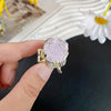Alloy Handmade Small Fresh Flower Hair Clip For Girls