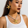 Alloy Handmade Star Shape Women's Necklace