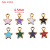 Alloy Handmade Vintage Dripping Oil Pendant Flower Beaded Bracelet Necklace Accessories