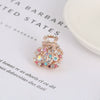 Alloy Handmade Women's Rhinestone Butterfly Hairpin