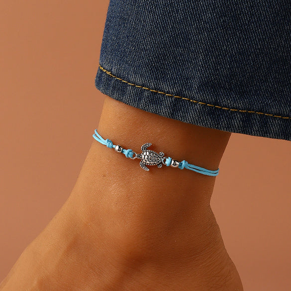 Alloy Handwoven Animal Zodiac Anklet